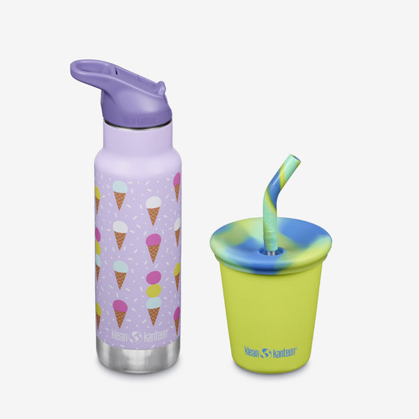 Kid’s Sippy Cup and Water Bottle Set