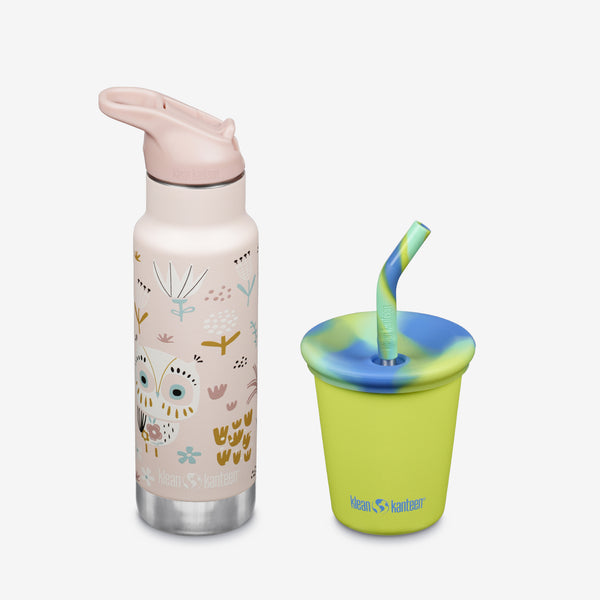 Kid’s Sippy Cup and Water Bottle Set