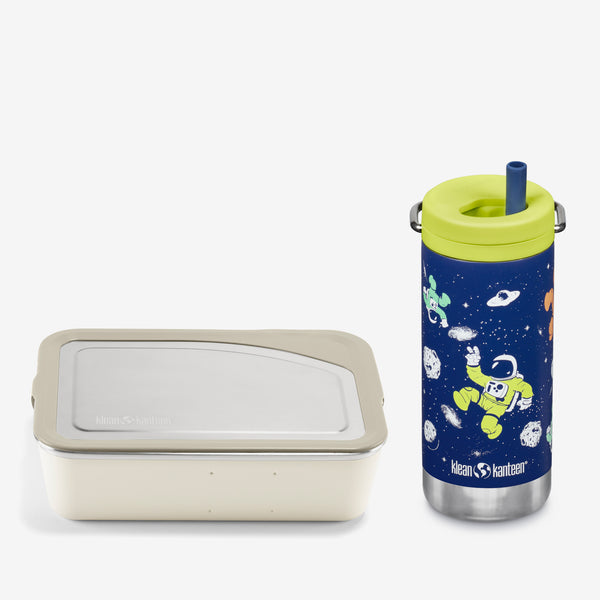 Kid’s Lunch Box and Water Bottle Set