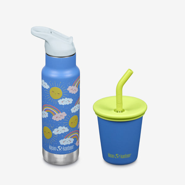 Kid’s Sippy Cup and Water Bottle Set