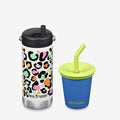 Kid’s Sippy Cup and Wide Water Bottle Set