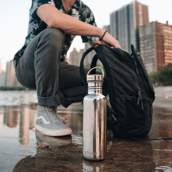 27oz Reflect with Bamboo Cap - KleanKannteen