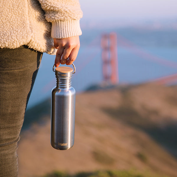 27oz Reflect with Bamboo Cap - KleanKannteen