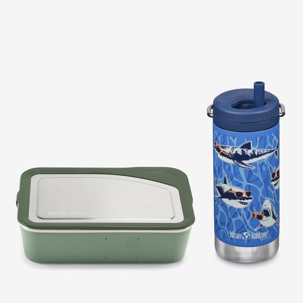 Kid’s Lunch Box and Water Bottle Set - KleanKannteen